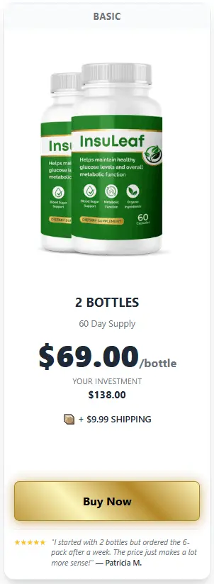 Buy InsuLeaf 2 Bottle